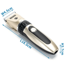 Nobleza nabíjateľný strojček na strihanie psov 18,5 x 4,5 x 3,7 cm